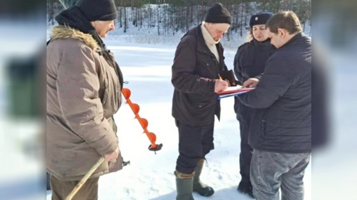 Во Владимирской области проходят рейды по недопуску рыбаков на опасный лёд