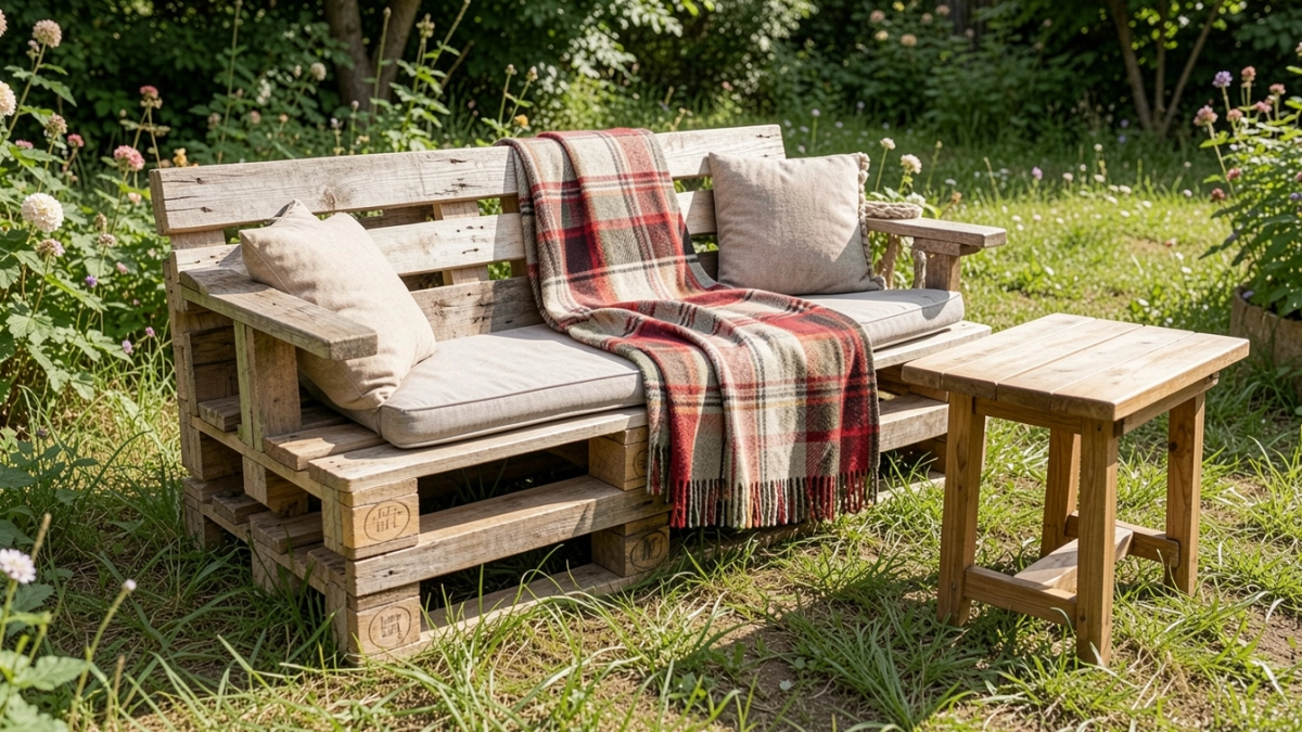 Раньше считал мусором, но теперь собираю: 10 классных идей с паллетами, которые преобразят вашу дачу