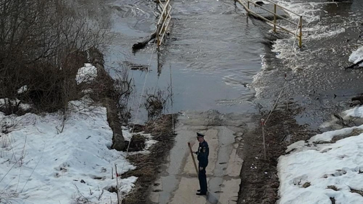 Уже 28 марта вероятны подтопления в трёх районах Владимирской области
