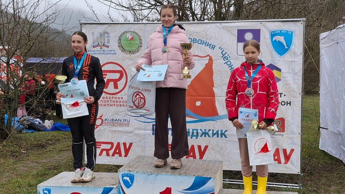 Владимирские спортсмены завоевали медали на турнире «Черное море» по ориентированию