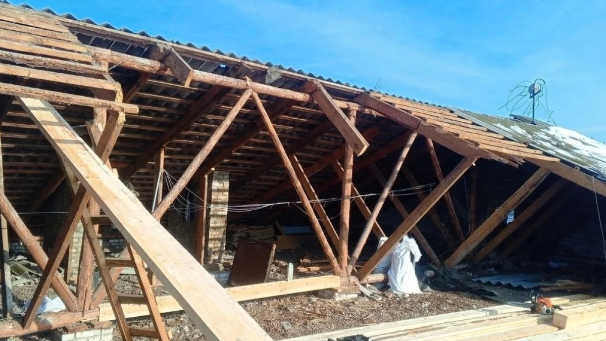 Собинская прокуратура добилась восстановления рухнувшей крыши в посёлке Колокша