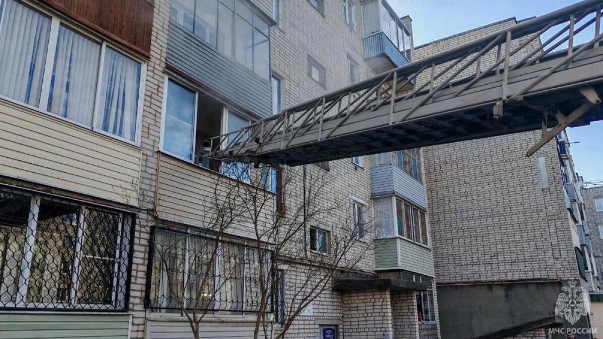 В Александрове на пожаре в жилом доме спасли двух человек