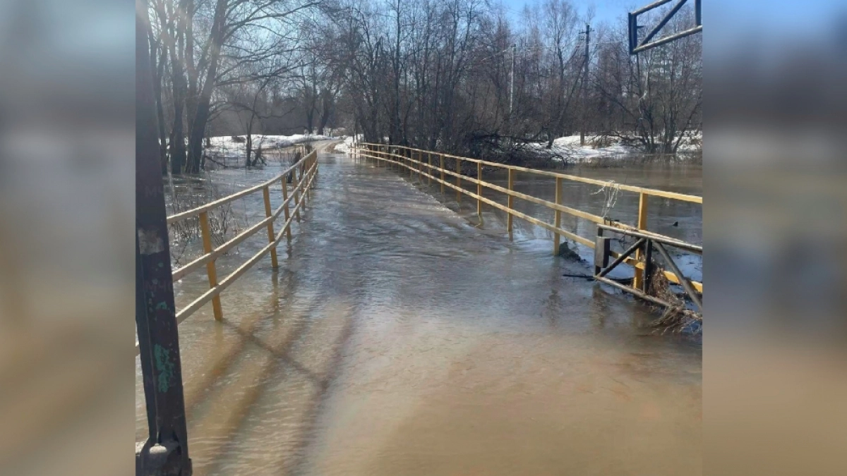 Паводковый перелив автомобильной дороги зафиксирован в Собинском районе