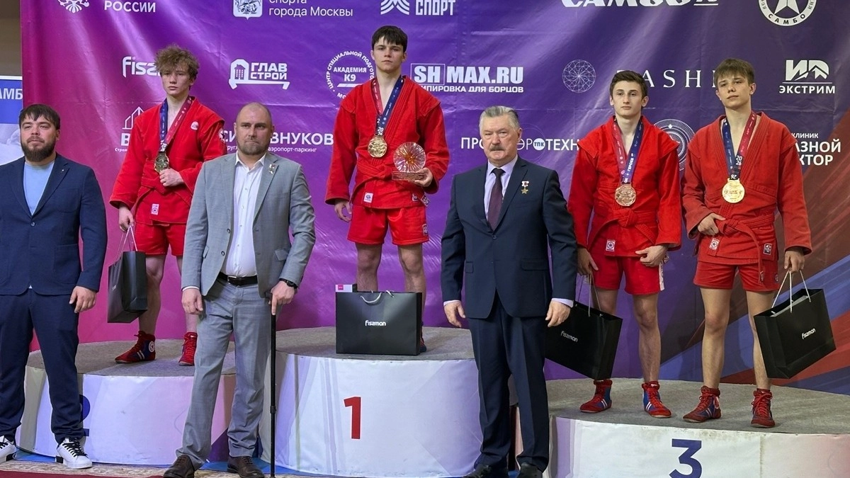 Самбисты из Владимирской области завоевали медали на «Кубке Героев»