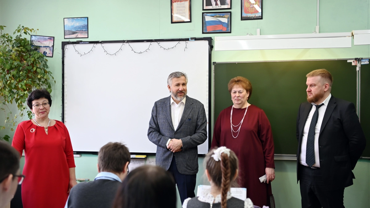 Школа № 2 города Кольчугино – участник проекта депутата Госдумы Григория Аникеева «Центр развития семьи»