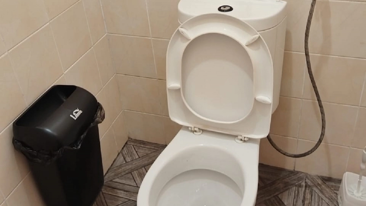  Унитаз сияет как новый: всего то нужно смешать 3 ложки на 1 стакан и от мочевого камня не останется следа