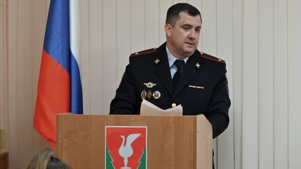 В Гусь-Хрустальном назначен новый начальник районного отдела внутренних дел