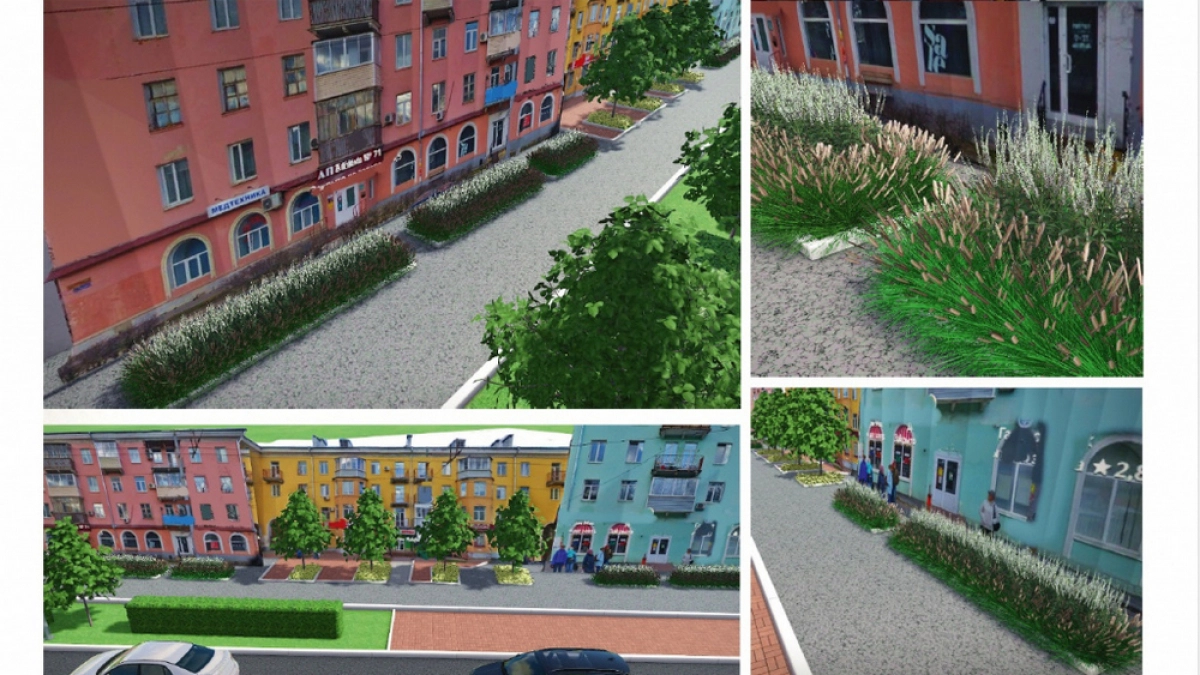 Во Владимире в 2026 году исполнят 6 дизайнерских проектов по озеленению улиц