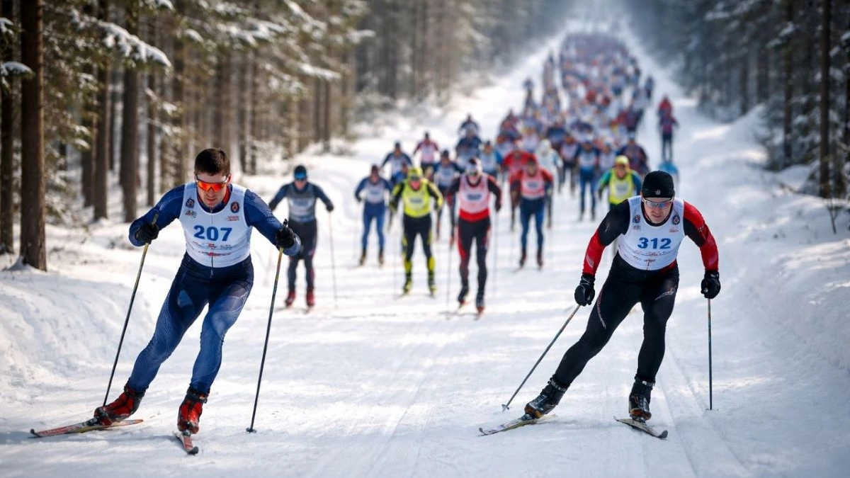 Более 3,9 тысячи спортсменов закрыли сезон на Югорском лыжном марафоне