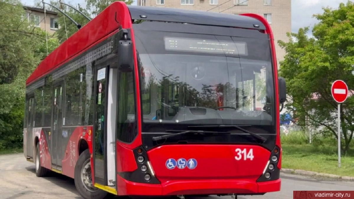 Названа дата запуска троллейбусного маршрута №12 во Владимире