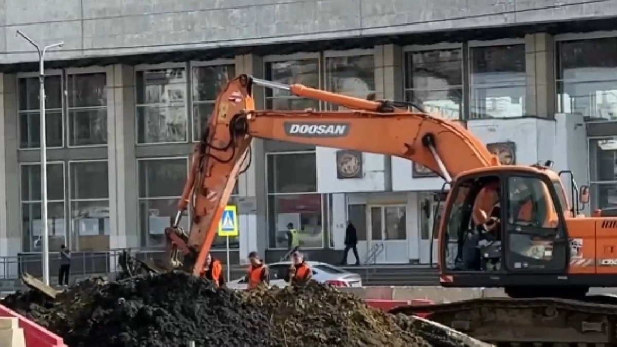 Во Владимире обновят 586 метров труб на Вокзальной площади