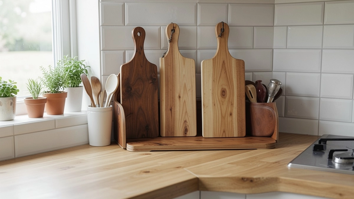 Мне надоело, что разделочные доски на кухне валяются где попало: показываю, какую штуку я собрала за пару часов для порядка и уюта в доме