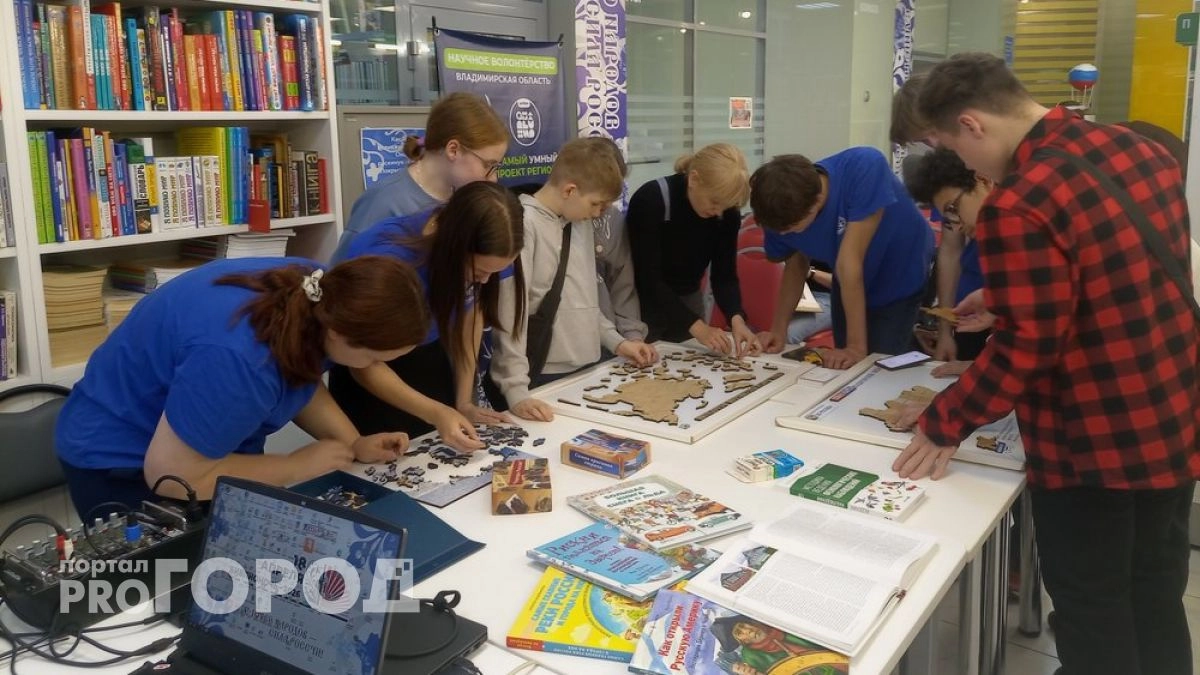 На «Библионочи» во Владимирской детско-юношеской библиотеке был супераншлаг