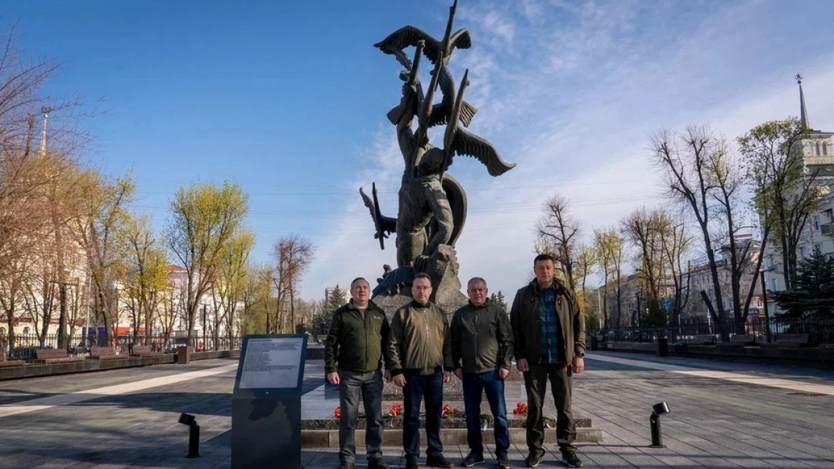 Владимирская делегация доставила гуманитарный груз и пасхальные подарки в ЛНР