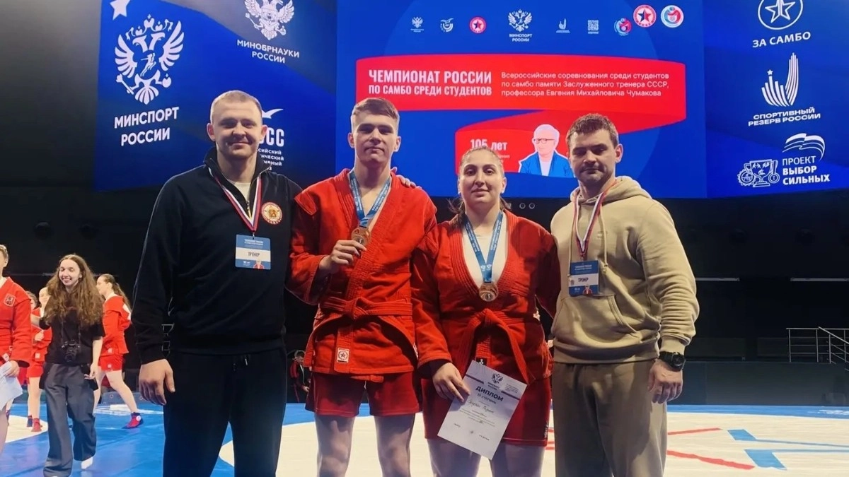 Владимирские самбисты привезли четыре медали со всероссийских соревнований в Москве