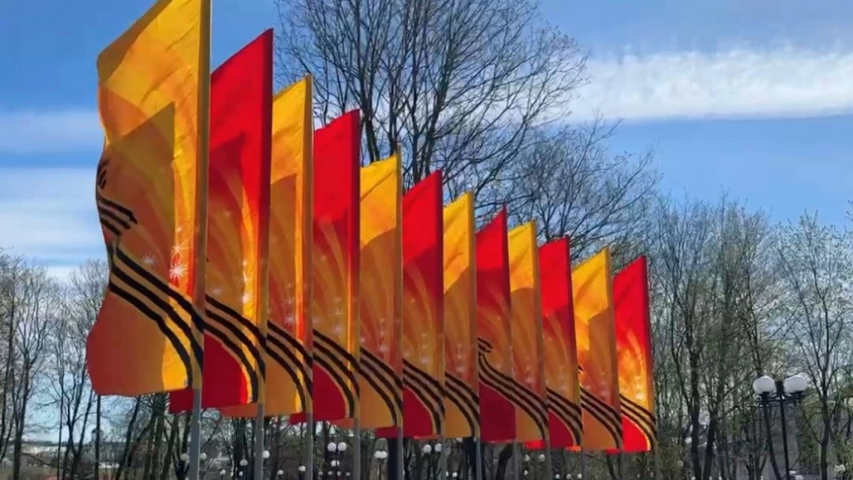 Улицы Владимира начали преображаться ко Дню Победы