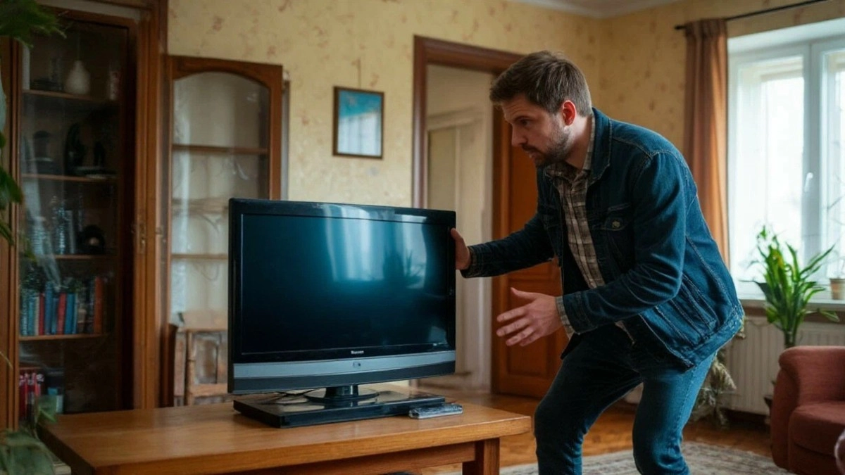 Судимый владимирец обокрал своего собутыльника и чуть не вынес телевизор