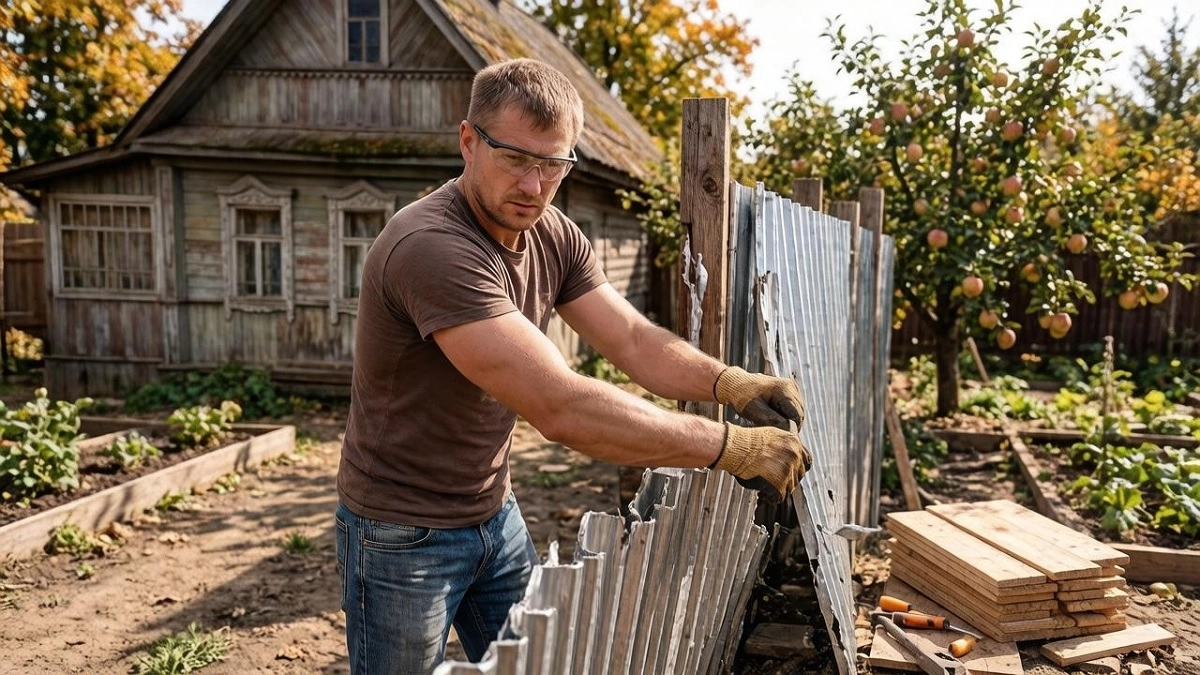 Глухой забор из профлиста - уже антитренд: вот какие изгороди ставят ушлые дачники в этом сезоне