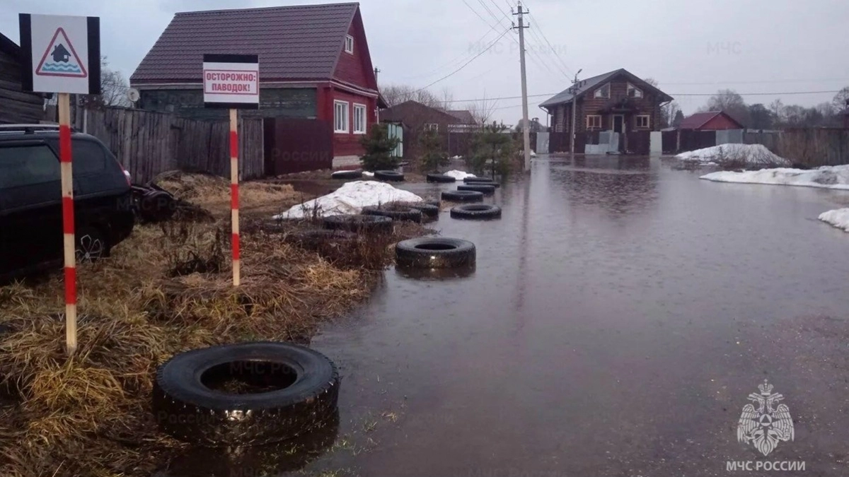 За весну 2026 года в 33-м регионе подтопило почти 700 участков
