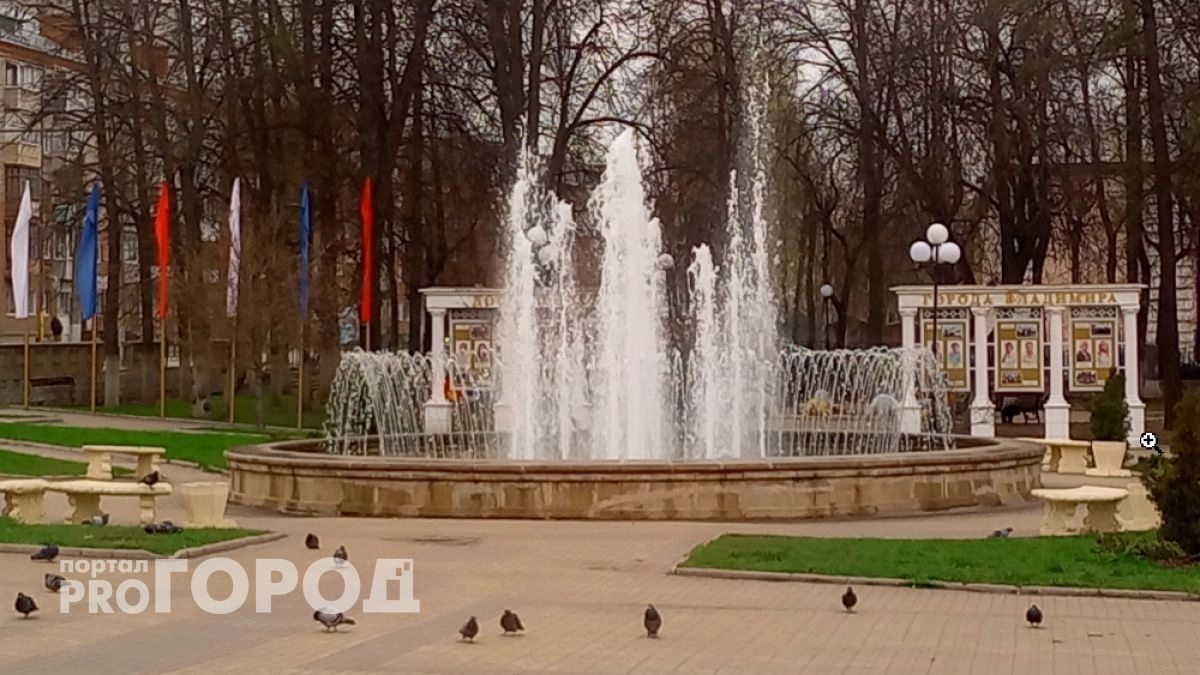 Специалисты владимирского Водоканала проверили годность фонтанов к новому сезону