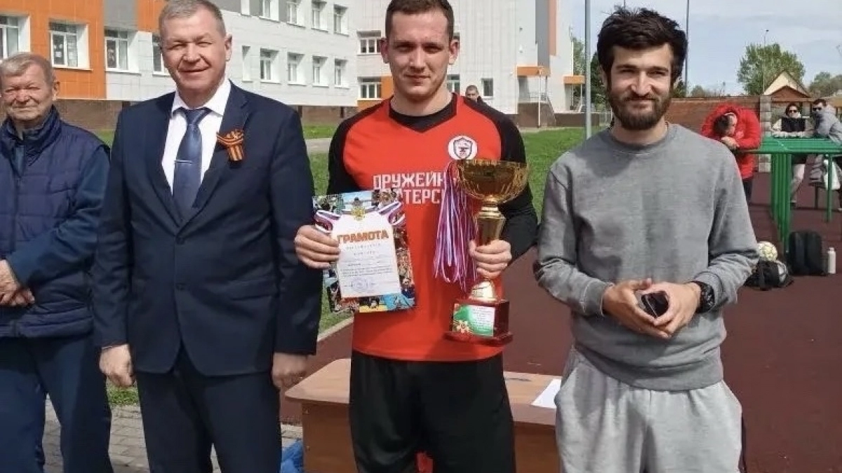 В Камешковском округе прошел футбольный турнир, посвящённый Дню Победы