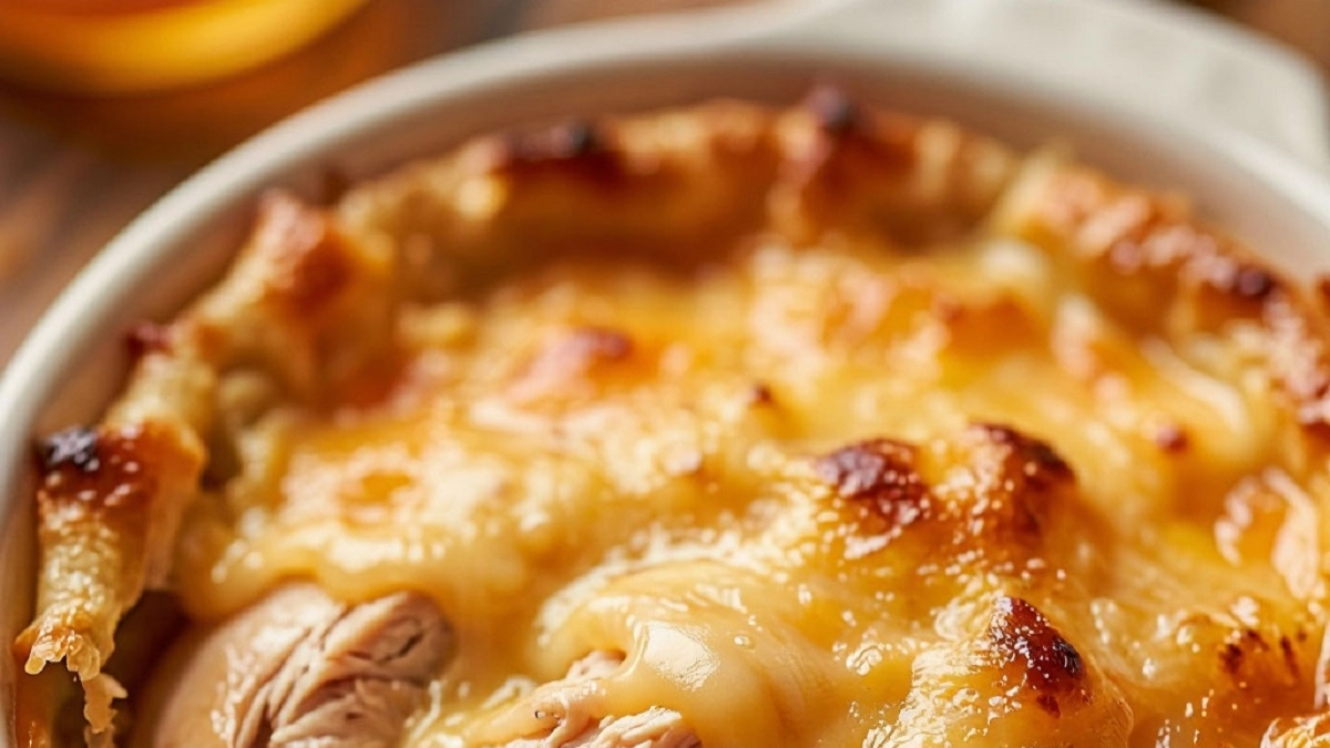 Сухая грудка? Забудьте! Эта запеканка с сыром и сметаной превращает курицу в нежнейшее блюдо