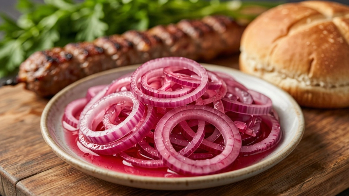 Вкуснее лук не пробовала: 3 рецепта маринования для шашлыка, салата и бургера