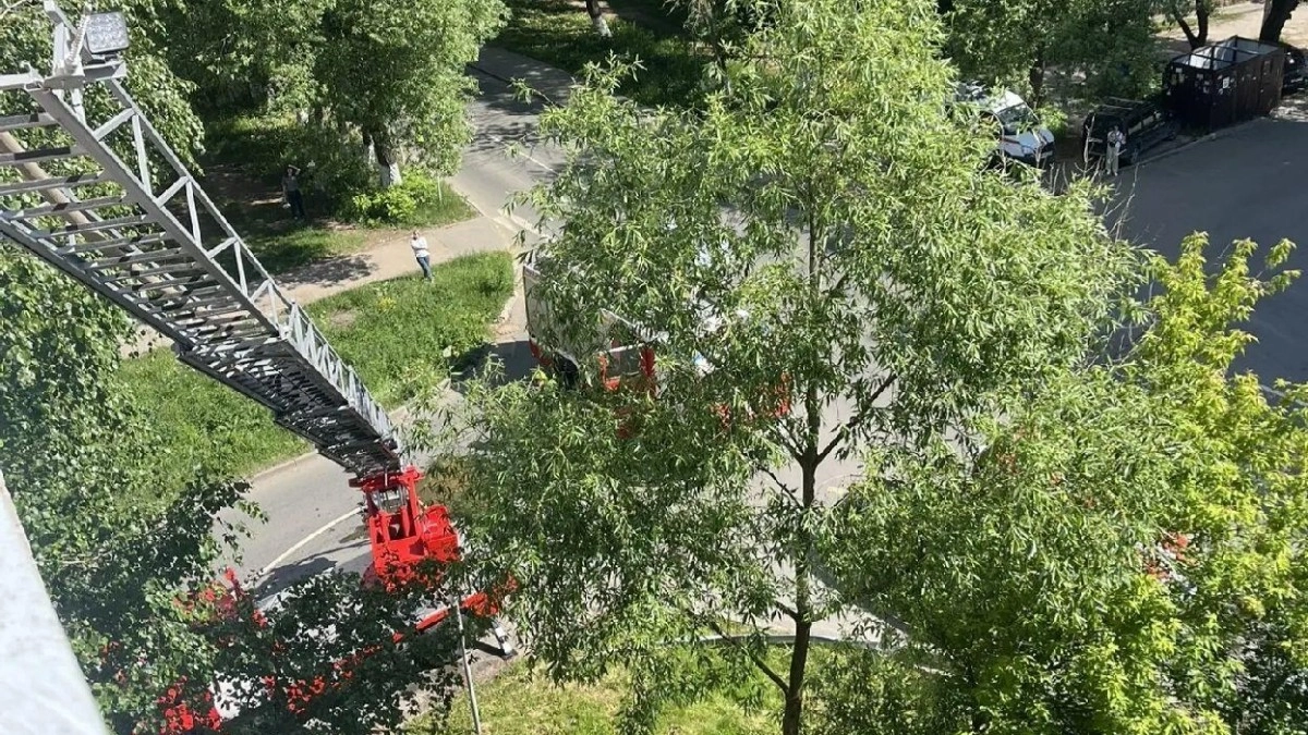 В доме на улице Василисина во Владимире произошел пожар