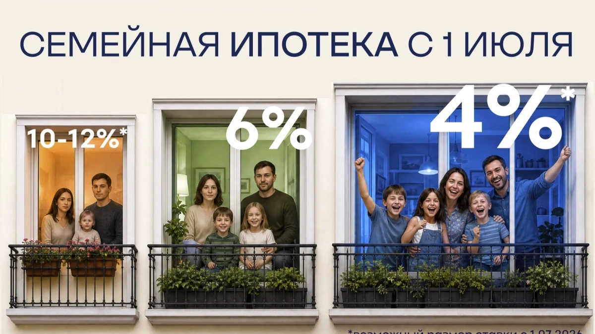 Повышение ставок неизбежно: осталось чуть больше недели, чтобы успеть выгодно купить жильё по семейной ипотеке