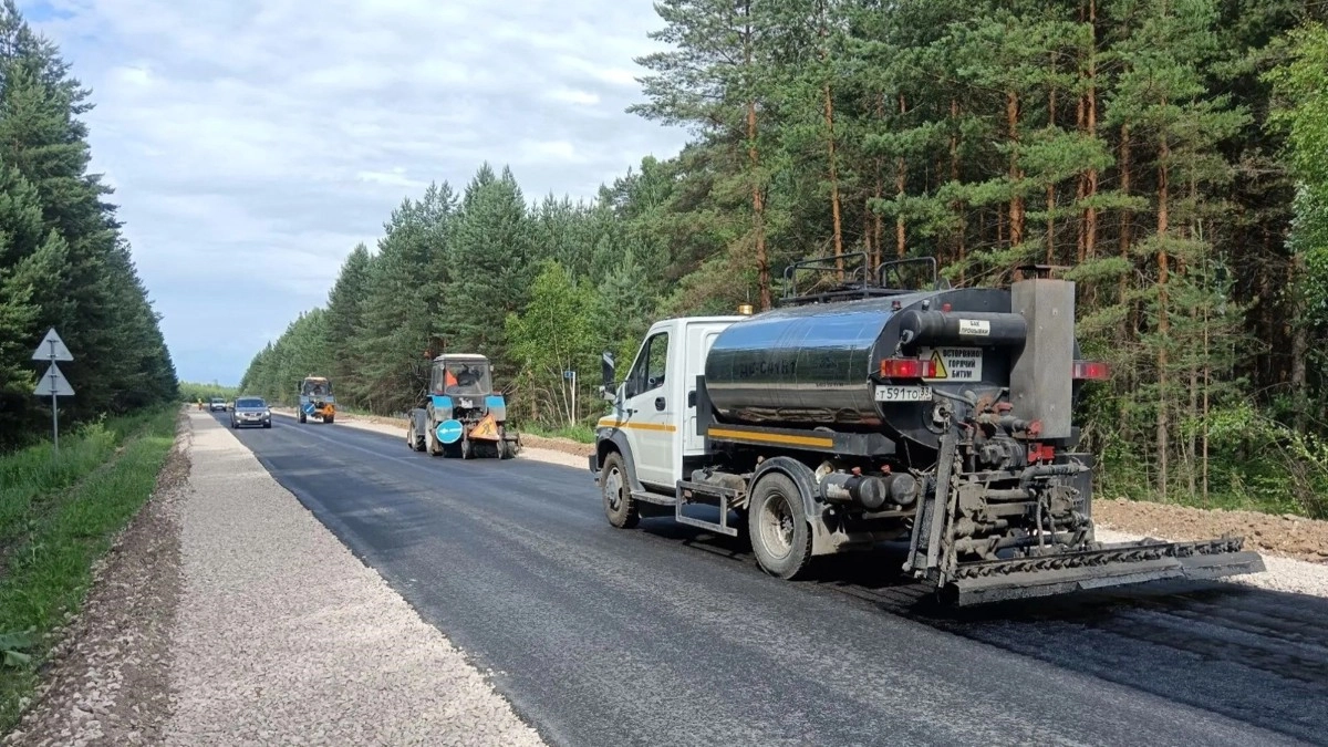 Во Владимирской области завершают ремонт северного обхода в Камешкове
