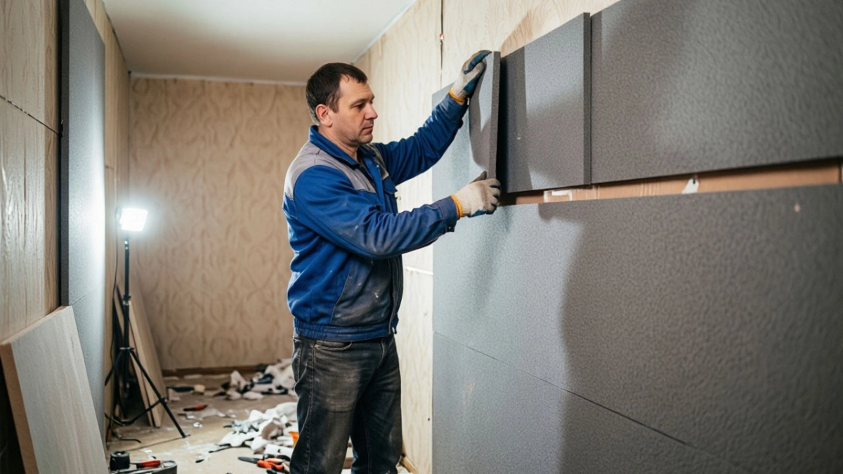 Живу в человейнике, а кажется, что в частном доме в глуши: сделал идеальную шумоизоляцию недорого и быстро - делюсь 3 способами