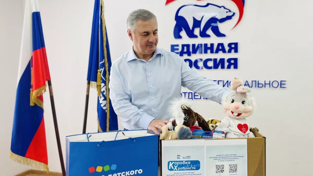 В «Единой России» собирают «Коробку храбрости»
