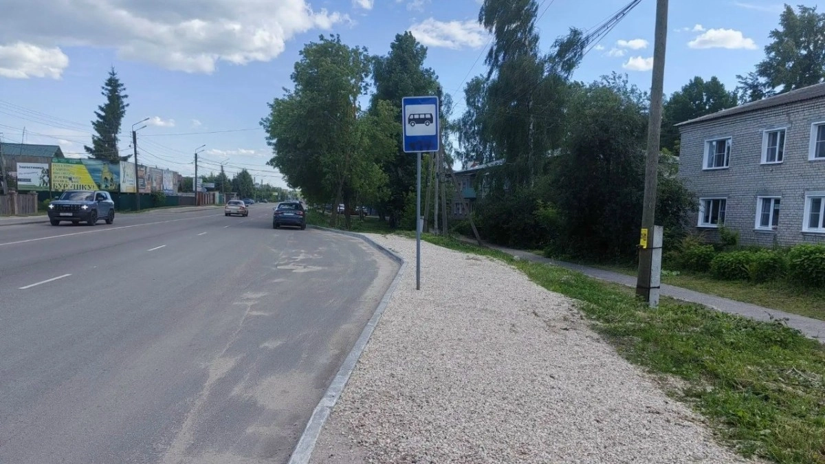 В Муроме прокуратура через суд добилась обустройства автобусной остановки