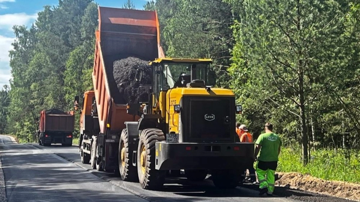 Во Владимирской области закончили ремонт дороги Никулино - Мошок