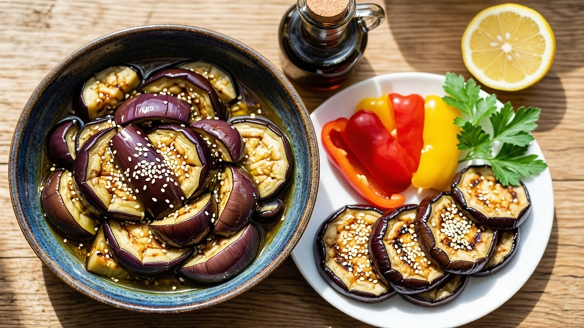 Закуска из баклажанов за 20 минут: яркий вкус, который запомнится надолго