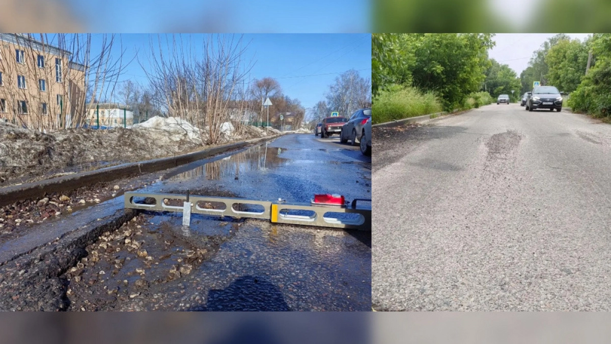 На муромском Автодоре ликвидировали ямы по требованию прокуратуры