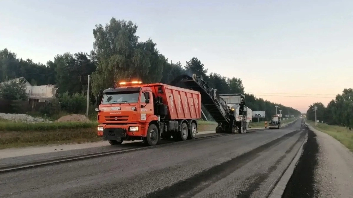 На трассе Мелехово-Ковров обновили почти 5 километров важной трассы