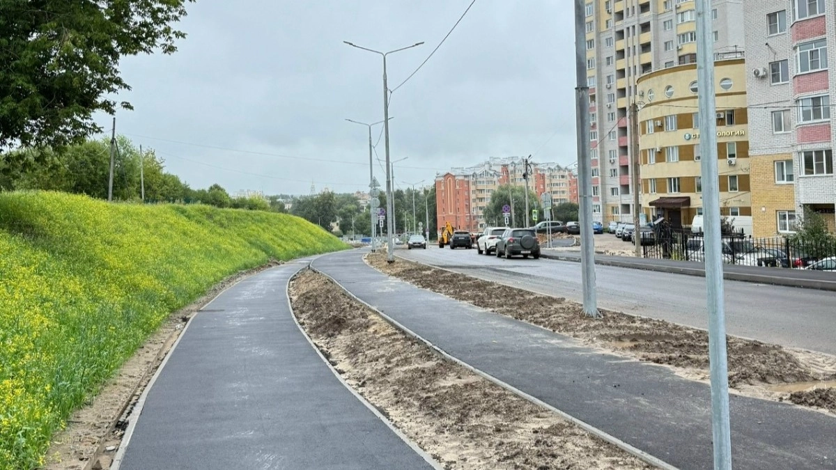 Во Владимире достраивают дорогу к Лыбедской магистрали