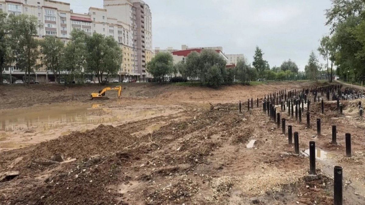 Во Владимире продолжаются работы по благоустройству общественных пространств