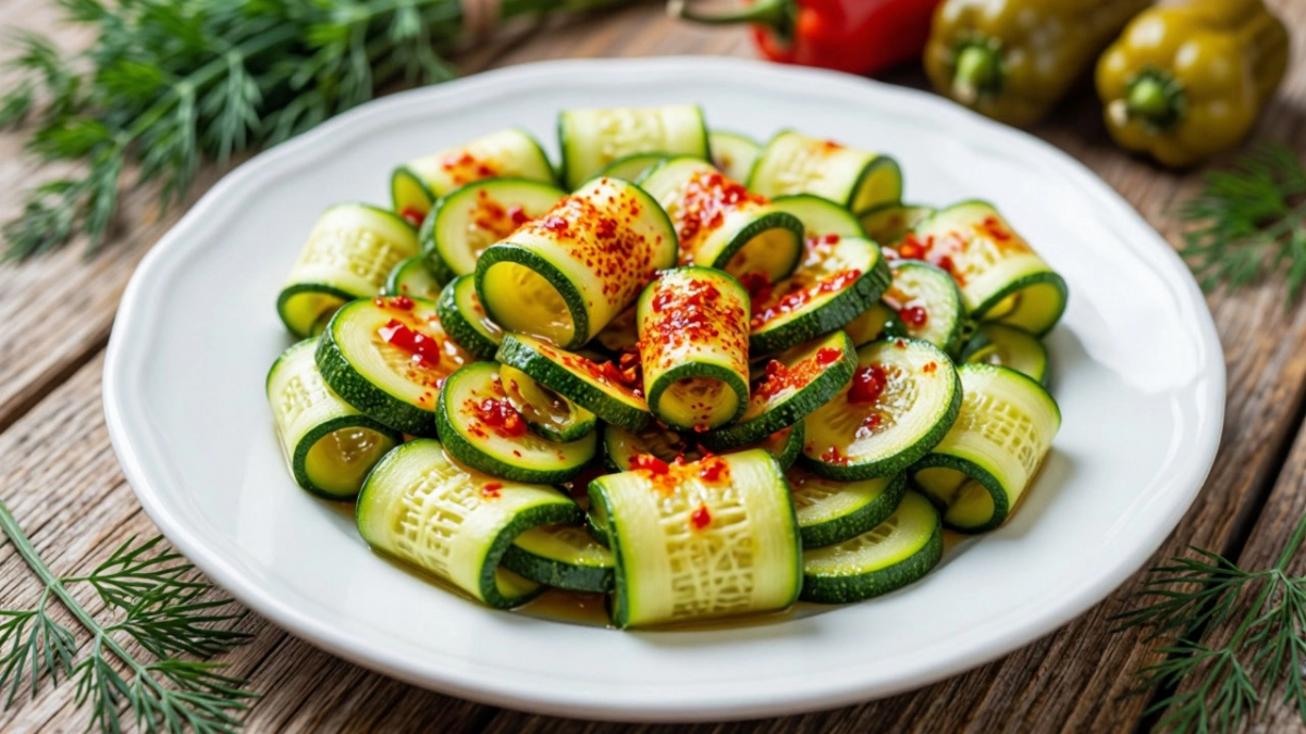 Кабачки не жарю и не тушу: открыла для себя закуску-пятиминутку "Пиканта" - режу на ленты, добавляю специи и мёд - гости сметают вмиг