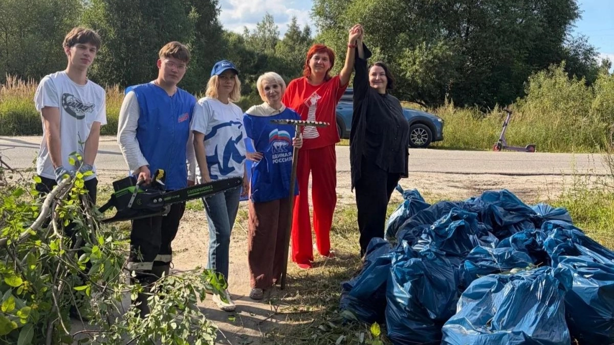 Летние субботники в разгаре