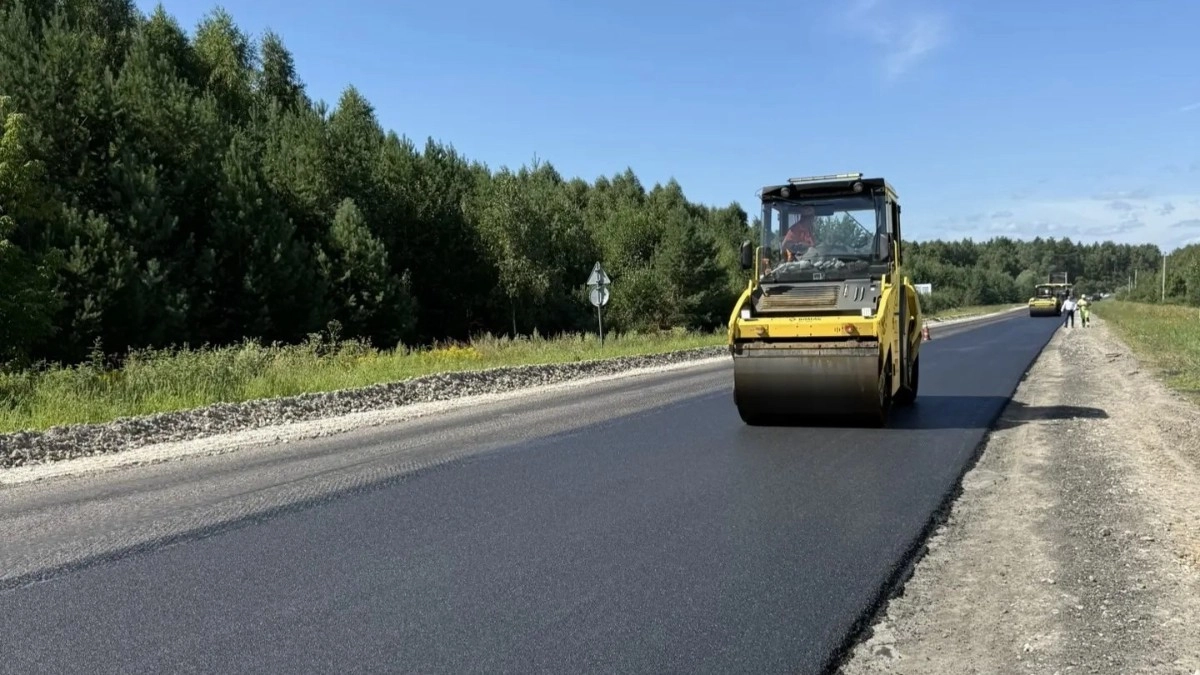 В Судогодском округе начали ремонт участка трассы Владимир-Арзамас