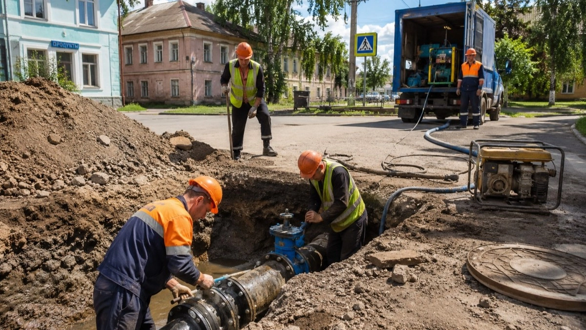 Во Владимирской области продолжается обновление сетей водоснабжения