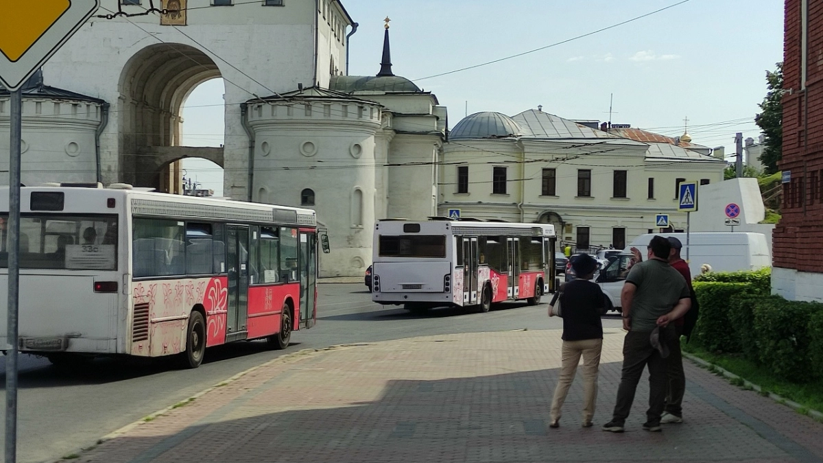 Остановку на Спасской во Владимире перенесут к Золотым Воротам с 26 августа