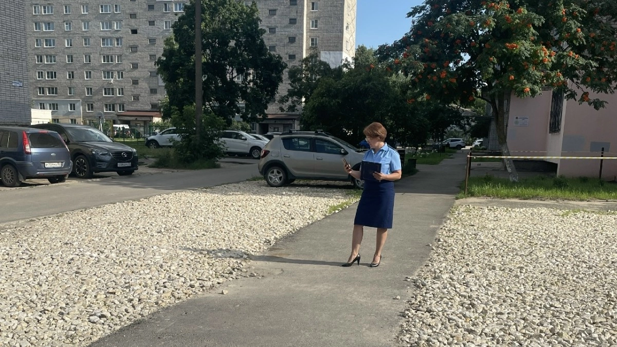 В Муроме нашли новые проблемы на дворовой территории после ремонта