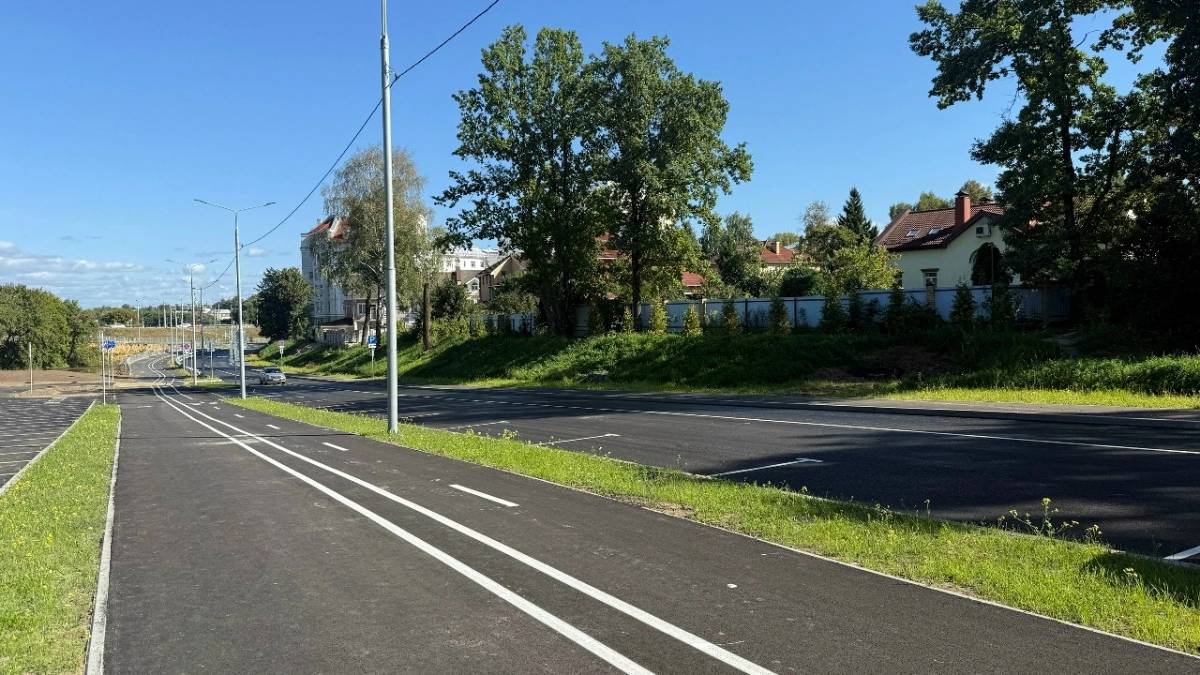 Во Владимире завершено 2-х летнее строительство дороги на улице Пушкарской