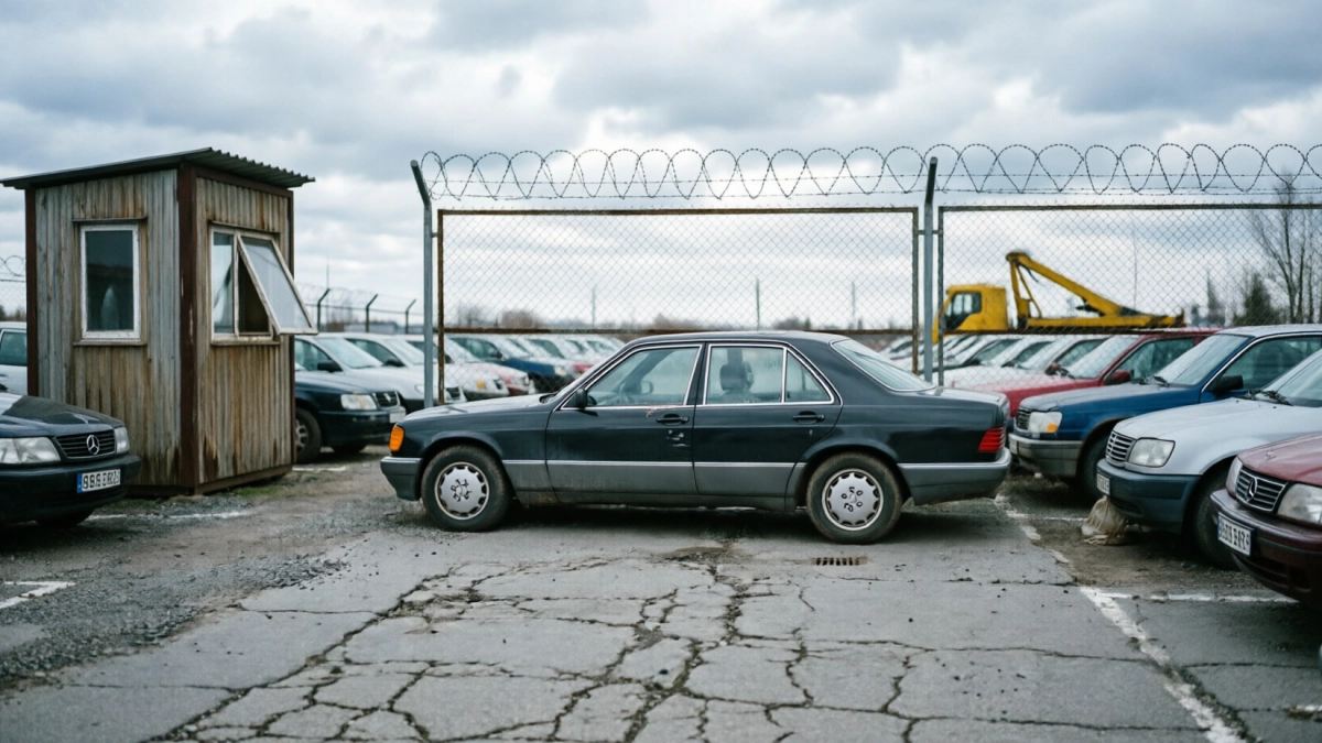 Владимирец погасил долг свыше 2,5 млн рублей после ареста Mercedes-Benz