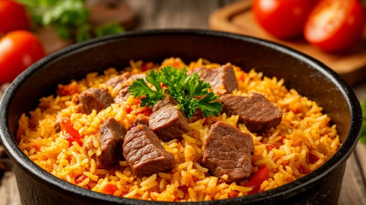 Что жарить первым — лук или мясо: плов получится идеальным, если знать простое правило