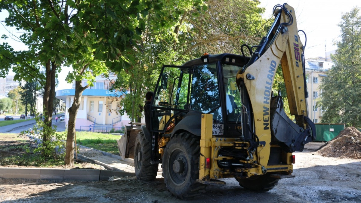 Во Владимире к концу сентября приведут в порядок двор на Верхней Дуброве