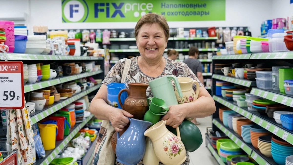 Скупаю солнечную керамику из Fix Price — кувшин 6 в 1 стал хитом новой коллекции: заменяет целую полку полезной утвари